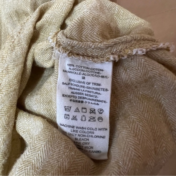 Free People | We The Free Sand Dune Henley Button Popover Tunic Top Size M - Picture 12 of 12